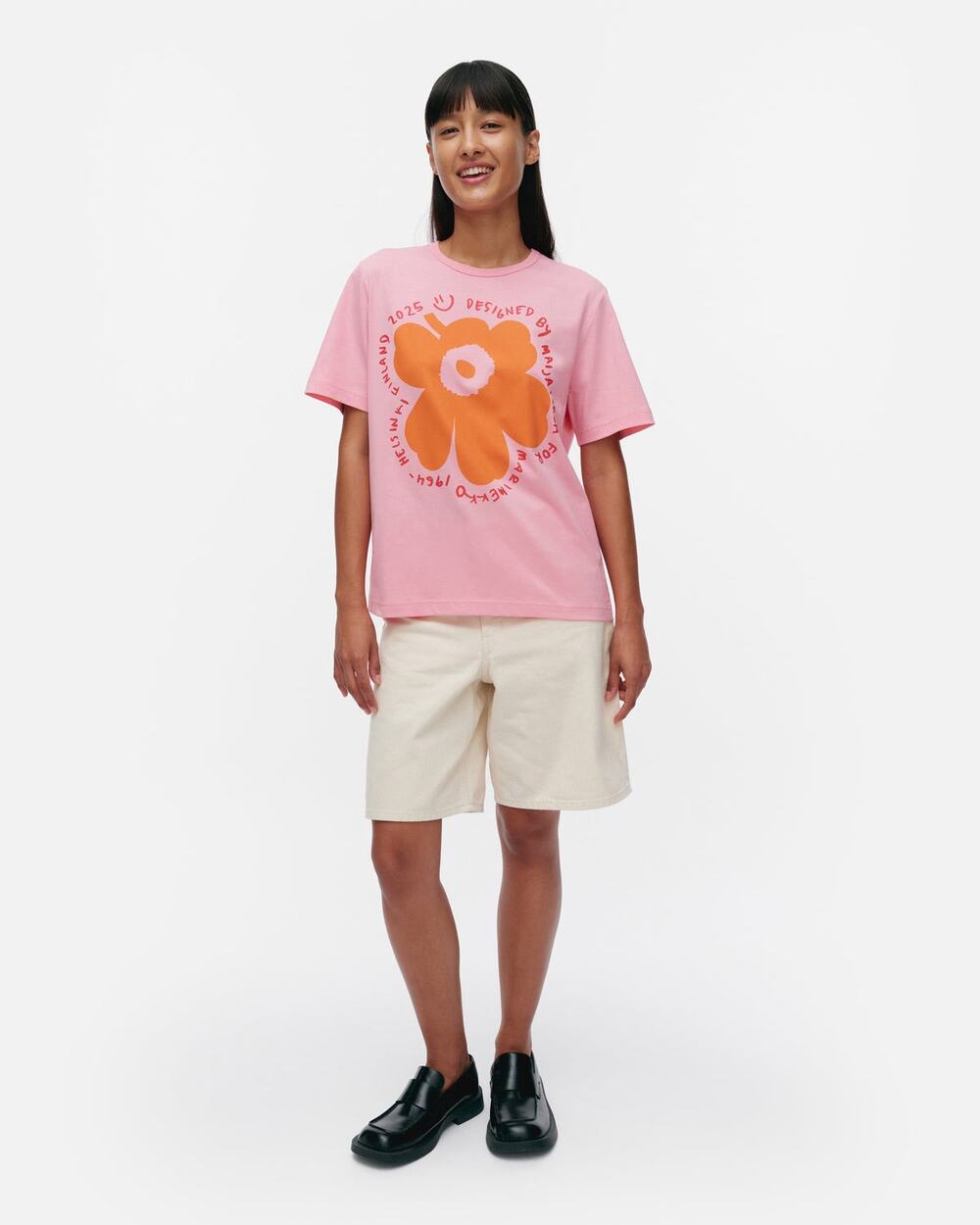 Marimekko Erna Unikko Placement Kioski T-Shirt